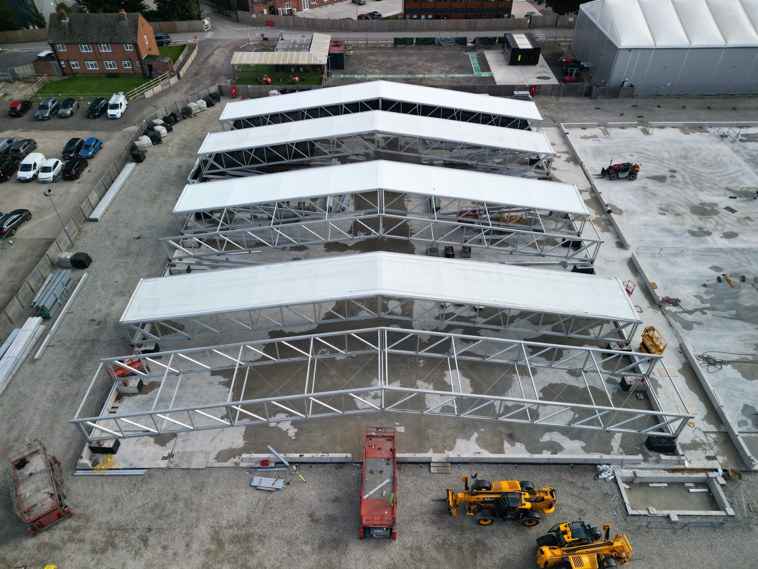 overhead shot of bray studios (closeup)