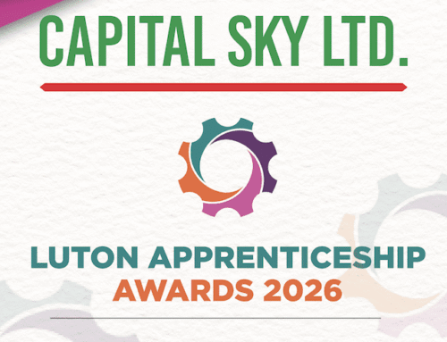 Capital Sky is proud to be the headline sponsor of the Luton Apprenticeship Awards.