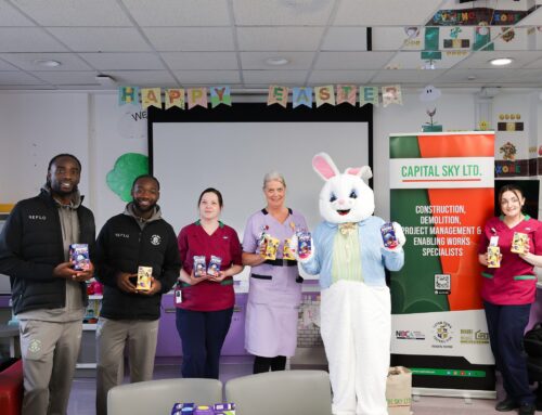 Did you catch the Easter Bunny and some special guests at the Luton and Dunstable Hospital…?